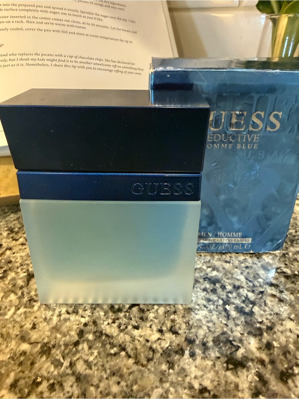 GUESS Seductive Homme Blue Men's Aftershave - Blue/Light Blue